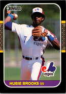 1987 Donruss Hubie Brooks