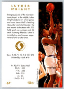 1993 Classic Draft Picks Luther Wright