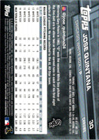 2017 Topps Chrome Jose Quintana #30