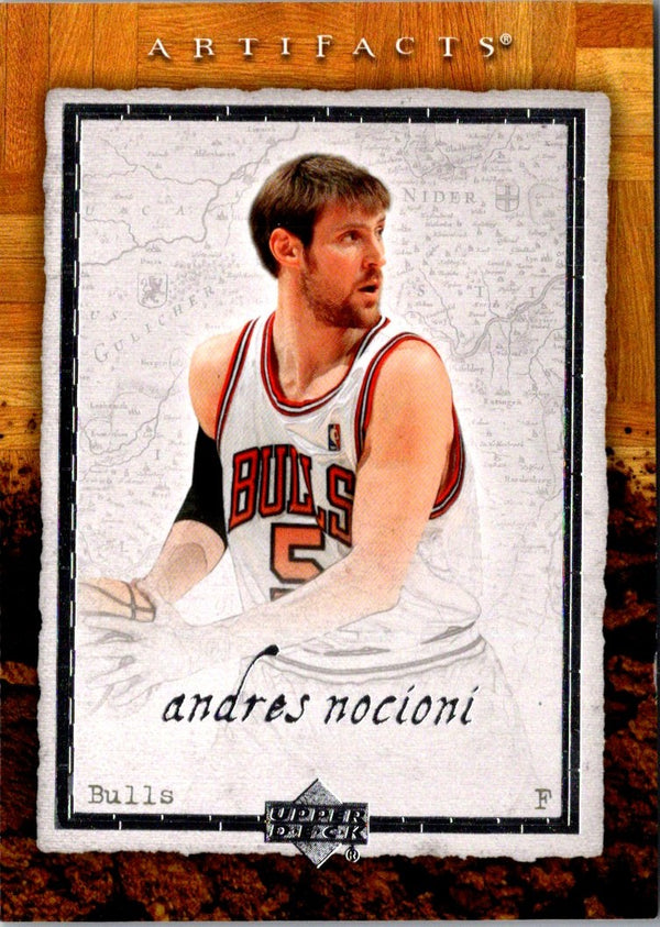 2007 Upper Deck Artifacts Andres Nocioni #15