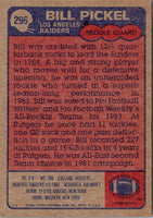 1985 Topps Bill Pickel #296 Rookie