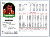 1992 Skybox Edward Johnson #215
