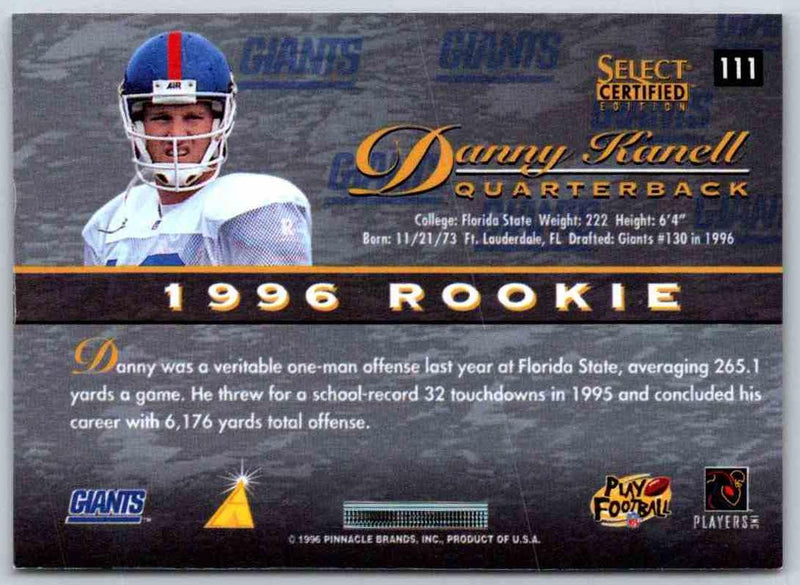 1995 Score Danny Kanell