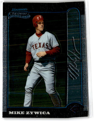 1999 Bowman Chrome Mike Zywica #172 Rookie