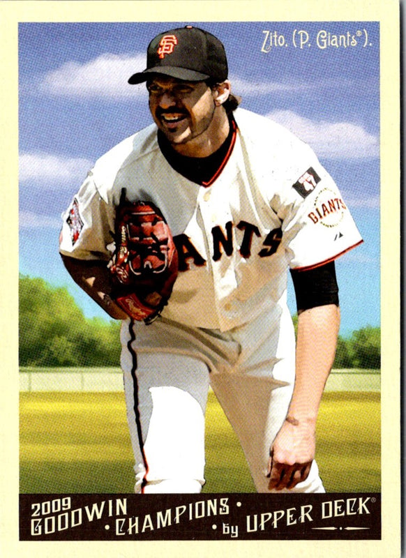 2009 Upper Deck Goodwin Champions Barry Zito #165