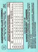 1986 Leaf Chris Codiroli