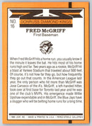 1989 Donruss Diamond  Kings Fred McGriff