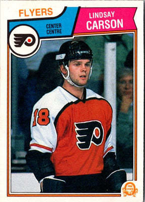 1983 O-Pee-Chee Lindsay Carson #261 Rookie