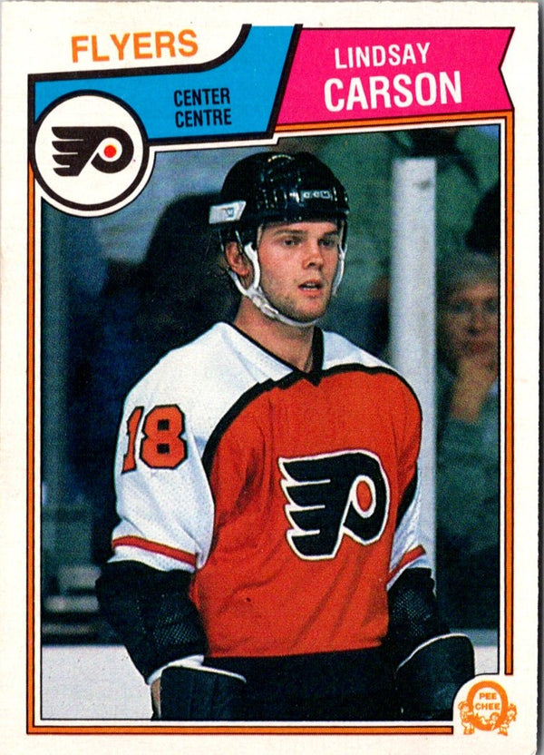 1983 O-Pee-Chee Lindsay Carson #261 Rookie