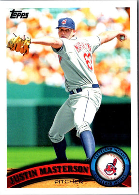 2011 Topps Justin Masterson #544