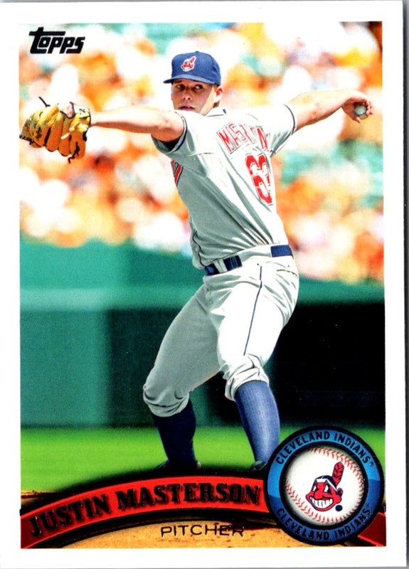 2011 Topps Justin Masterson #544