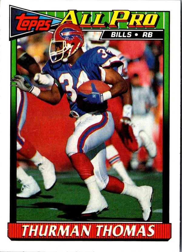 1991 Topps Thurman Thomas #52
