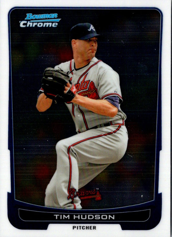 2012 Bowman Chrome Tim Hudson #17