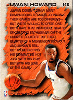 1996 Fleer Juwan Howard #148
