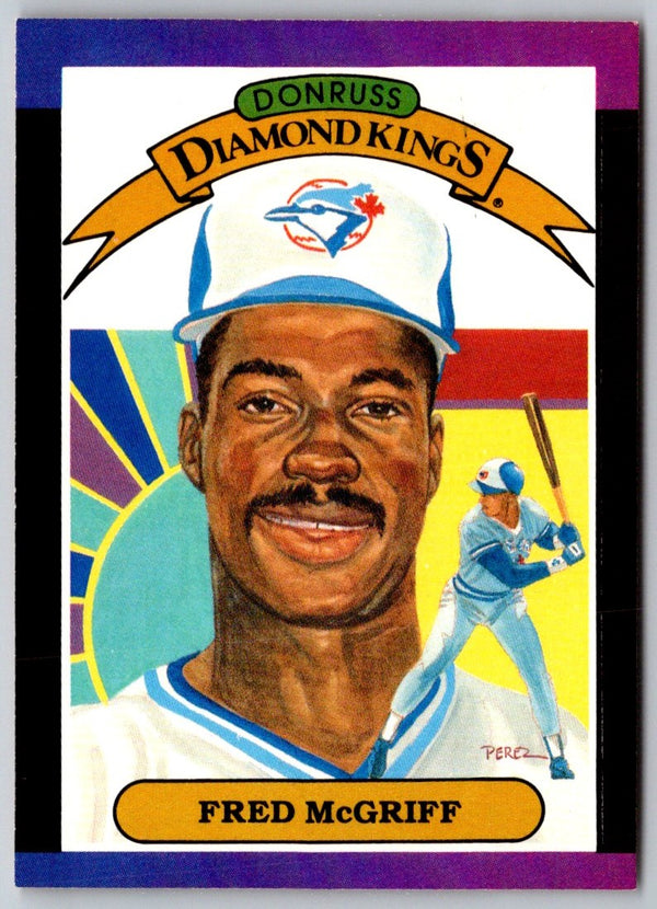 1989 Donruss Diamond  Kings Fred McGriff #16