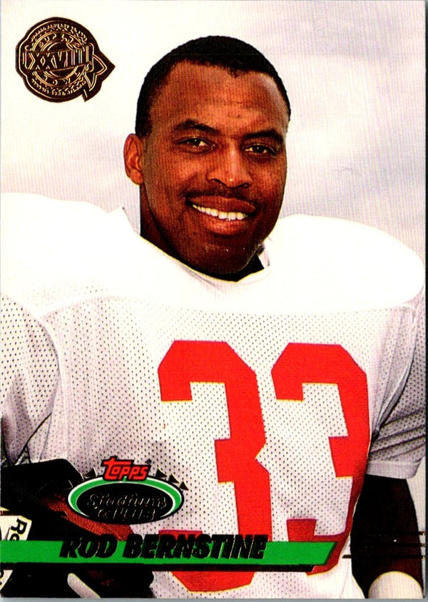 1993 Stadium Club Super Teams Bowl Rod Bernstine #459
