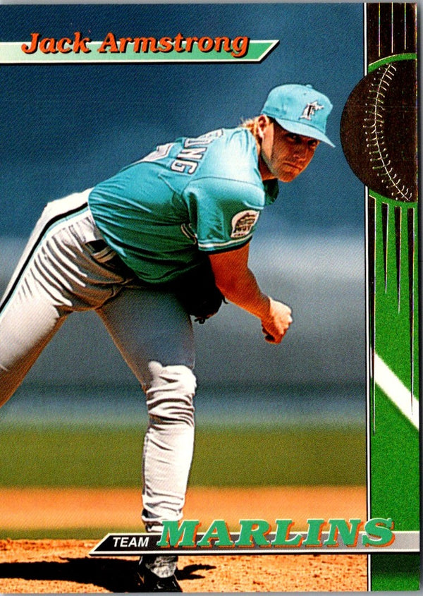 1993 Stadium Club Florida Marlins Jack Armstrong #9