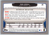 2013 Bowman Dan Uggla #25