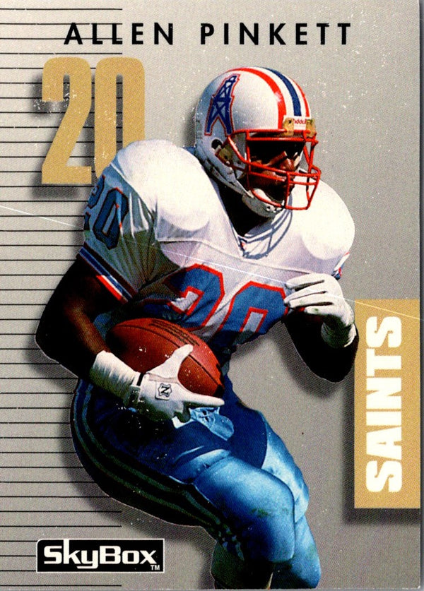 1992 Skybox Impact Allen Pinkett #137