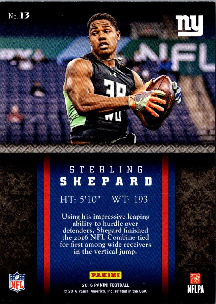 2016 Panini Combine Champions Sterling Shepard