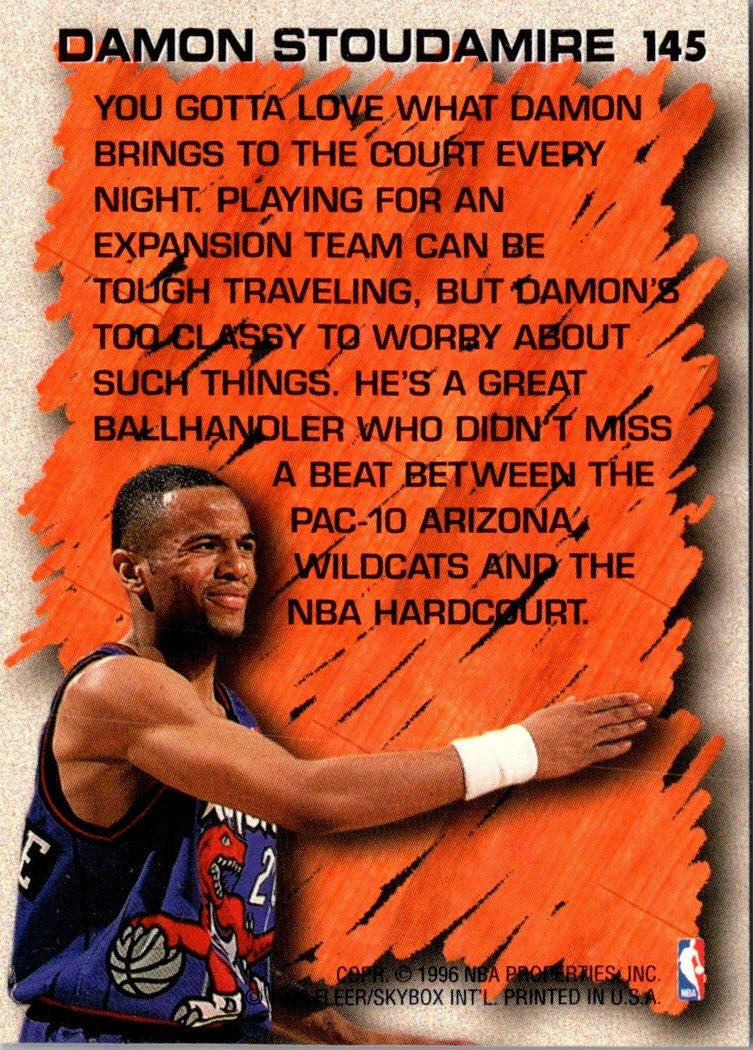 1996 Fleer Damon Stoudamire