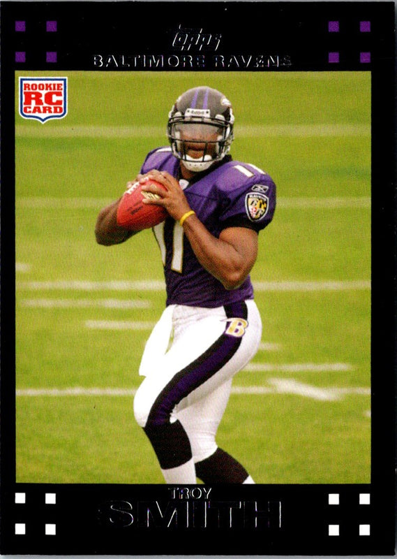 2007 Topps Troy Smith #289 Rookie
