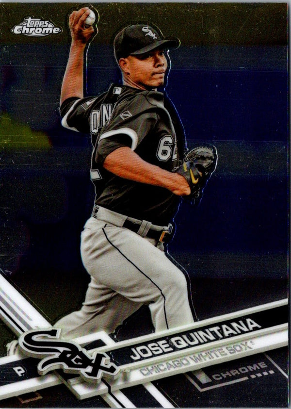 2017 Topps Chrome Jose Quintana #30