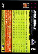 2007 Topps Updates & Highlights Jorge Julio