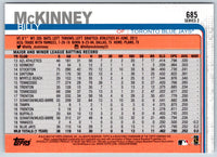 2019 Topps Billy McKinney #685