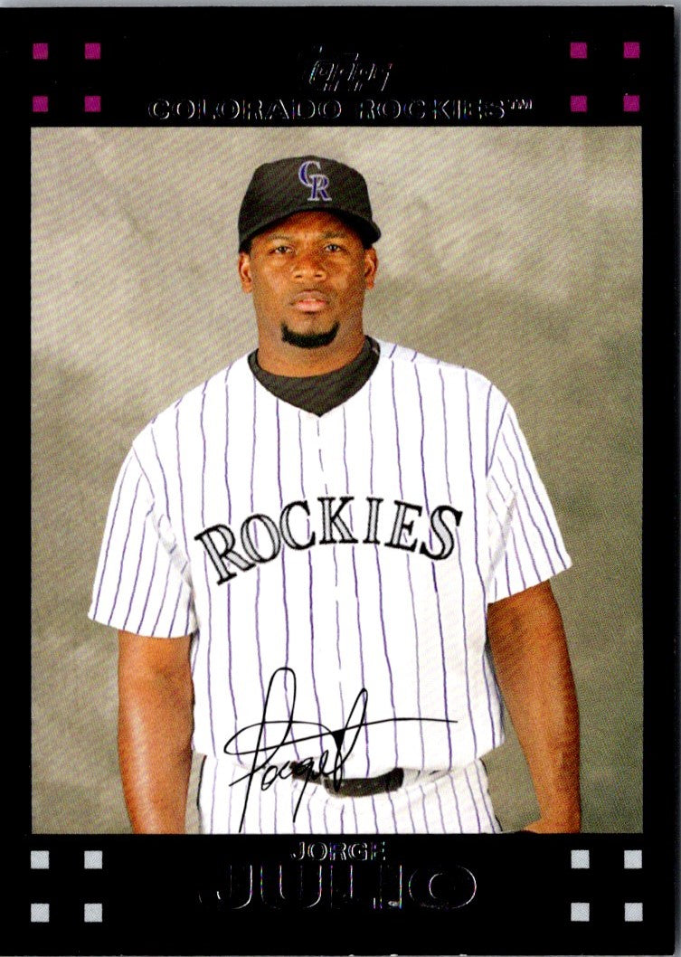 2007 Topps Updates & Highlights Jorge Julio