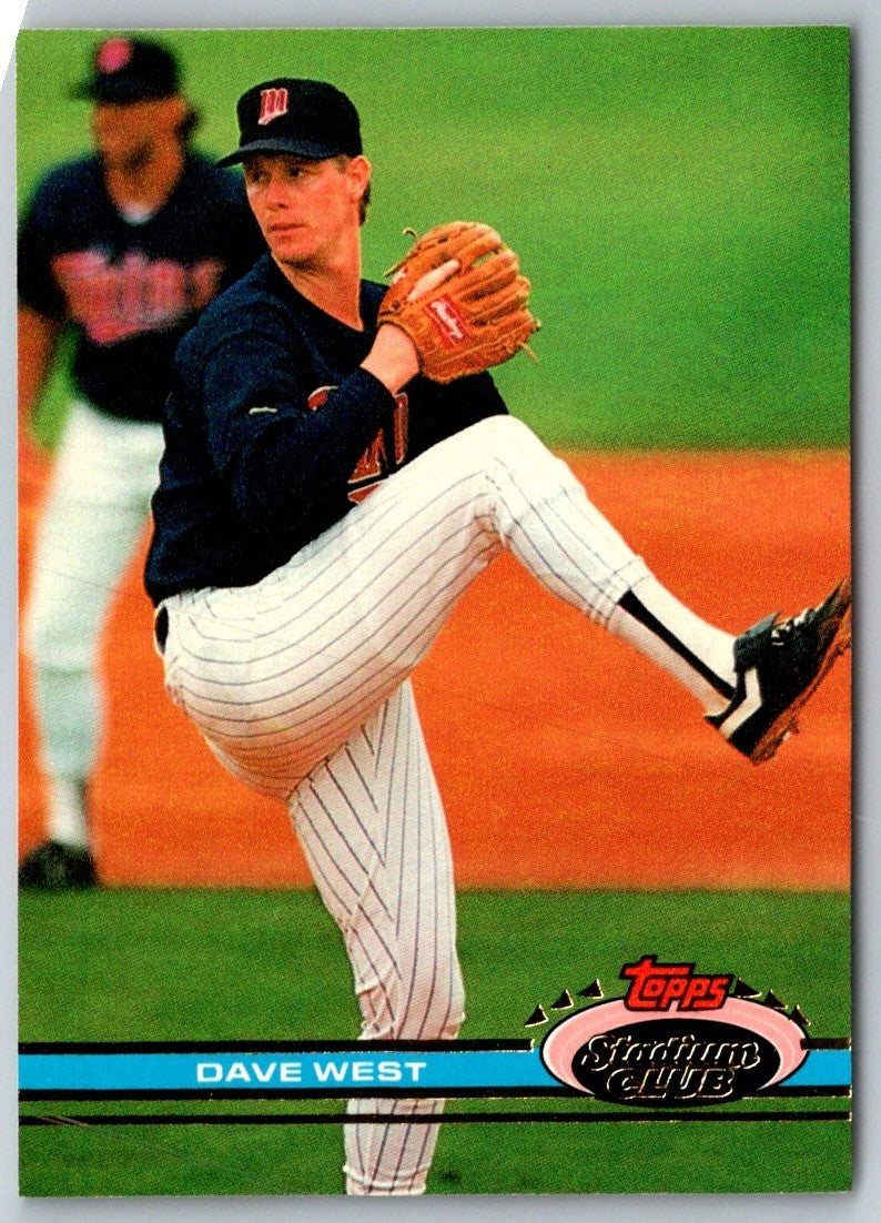 1991 Stadium Club Dave West