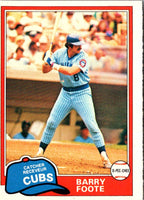 1981 O-Pee-Chee Barry Foote #305