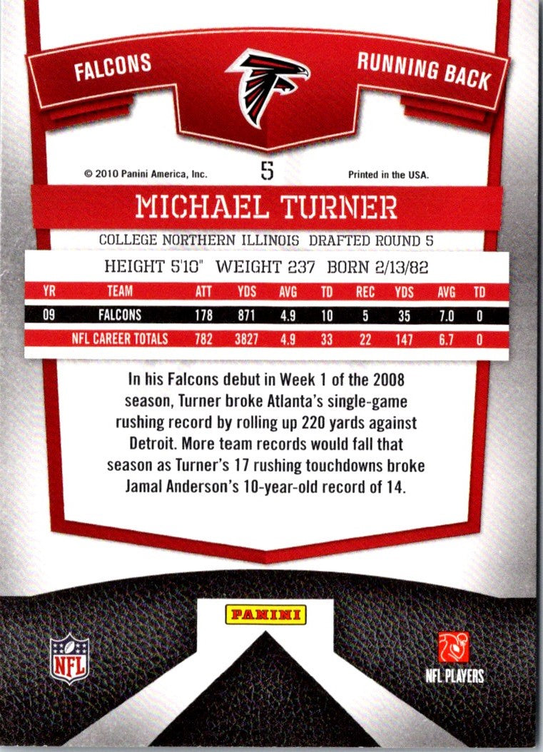 2010 Donruss Elite Michael Turner