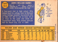 1970 Topps Billy Harris #512 EX-MT+