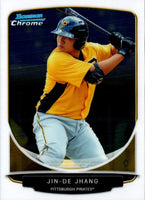 2013 Bowman Chrome Prospects Jin-De Jhang #BCP211