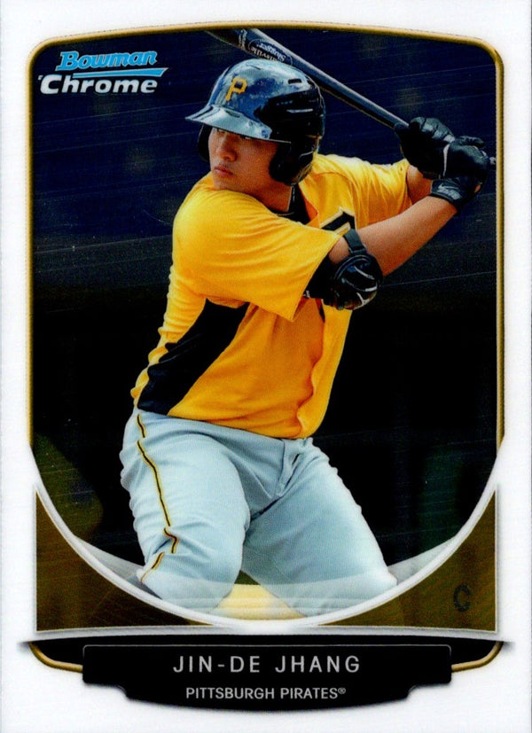 2013 Bowman Chrome Prospects Jin-De Jhang #BCP211