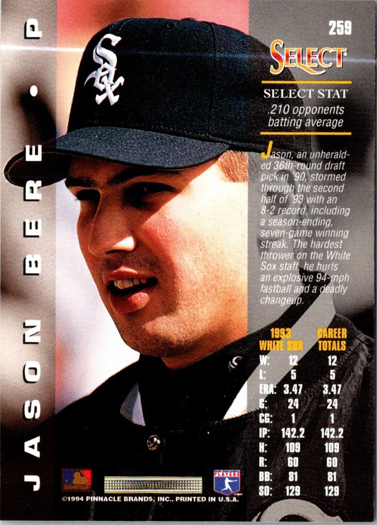 1994 Select Jason Bere