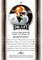 2017 Leaf Draft Artavis Scott #3