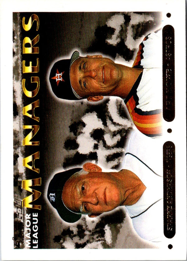 1993 Topps Gold Sparky Anderson/Art Howe #506