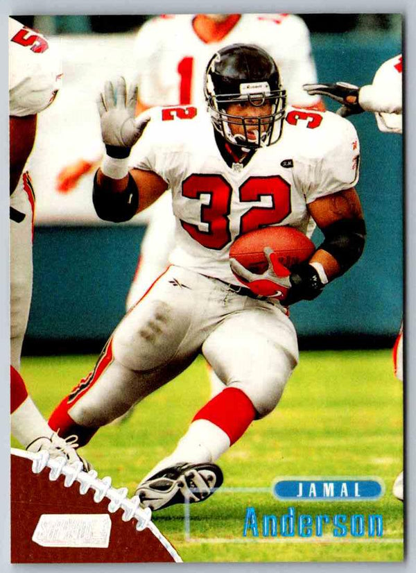 1998 Topps Stadium Club Football Jamal Anderson #119