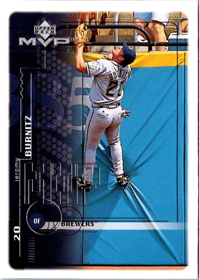 1999 Upper Deck MVP Jeromy Burnitz #116