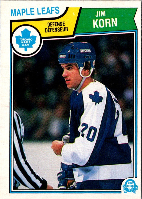 1983 O-Pee-Chee Jim Korn #335