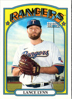 2021 Topps Heritage Lance Lynn #387