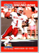 1990 Pro Set Warren Moon