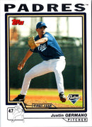 2004 Topps Traded & Rookies Justin Germano