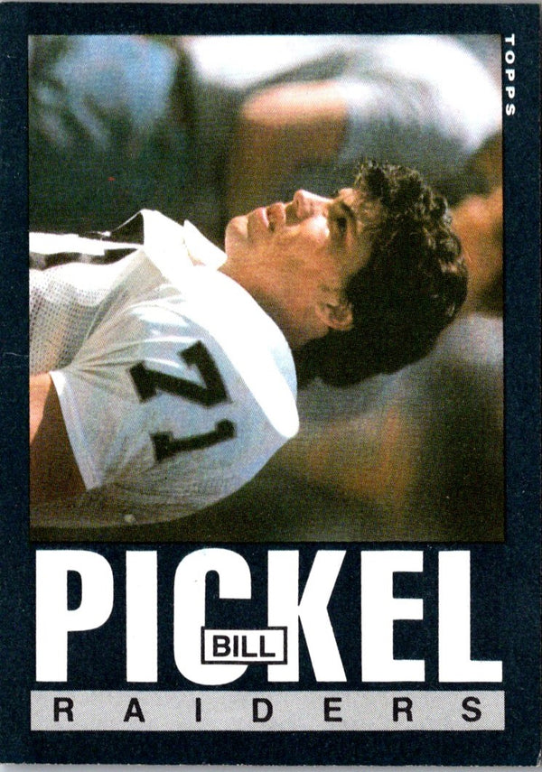 1985 Topps Bill Pickel #296 Rookie