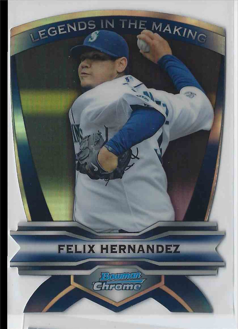 2013 Bowman Chrome Felix Hernandez