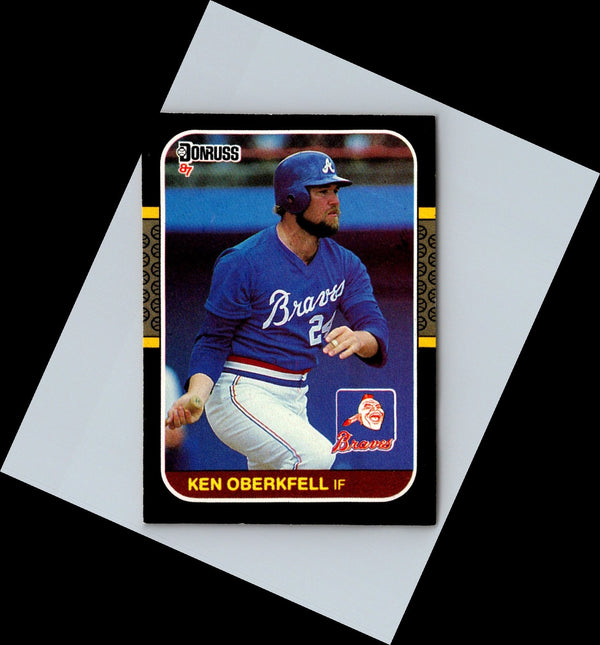 1986 Donruss Ken Oberkfell #531