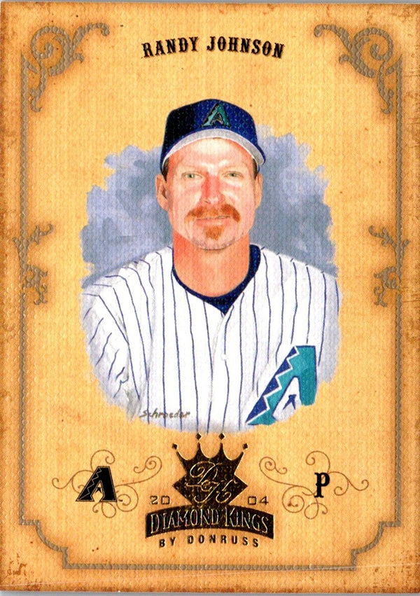 2004 Donruss Diamond Kings Randy Johnson #100