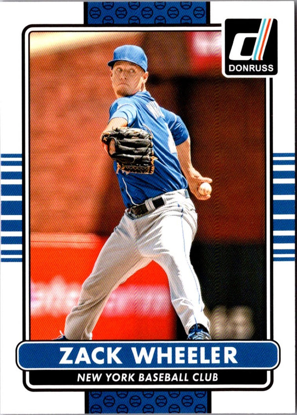 2015 Donruss Zack Wheeler #123